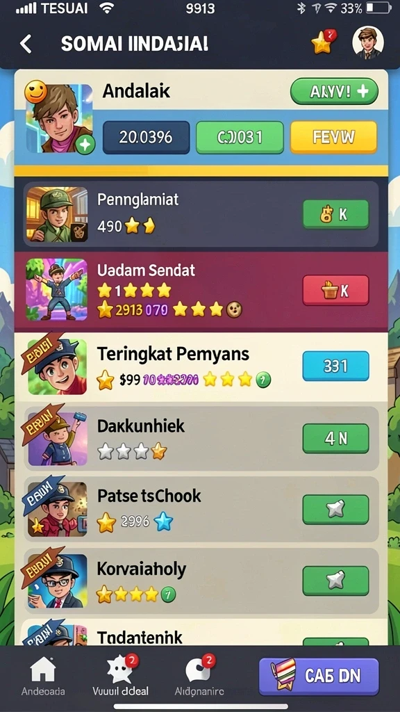 c8vip - Tampilan utama yang menarik dan mudah dinavigasi.