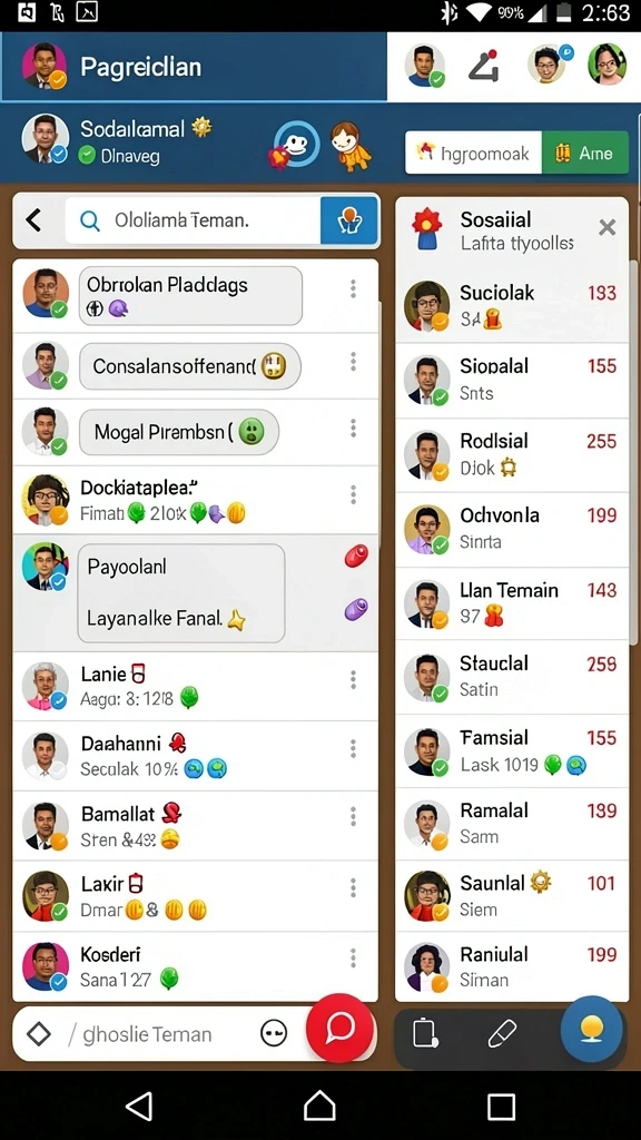megapetir - Tampilan antarmuka yang intuitif dan ramah pengguna.