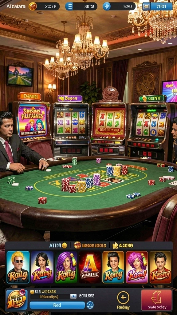 okjkt - Screenshot permainan slot yang menarik dan berwarna.
