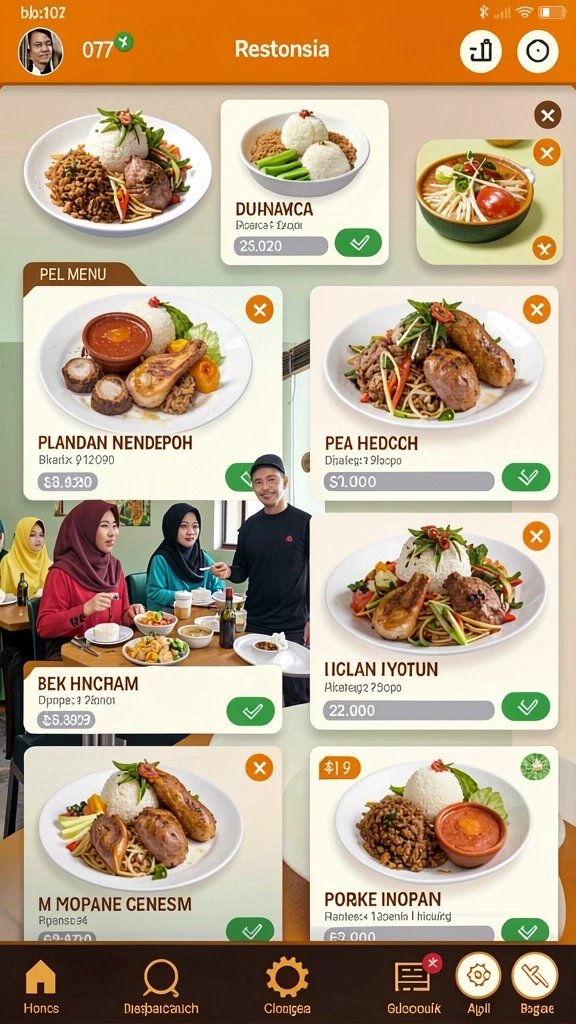 rp8 - Tampilan antarmuka yang menarik dan intuitif.